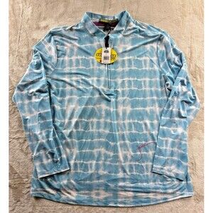 NWT JAMIE SADOCK SUNSENSE 1/4 Zip Top UV Sun Protection Shirt Women's Large 2XL